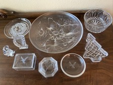 Lot Of Vintage Glass Crystal